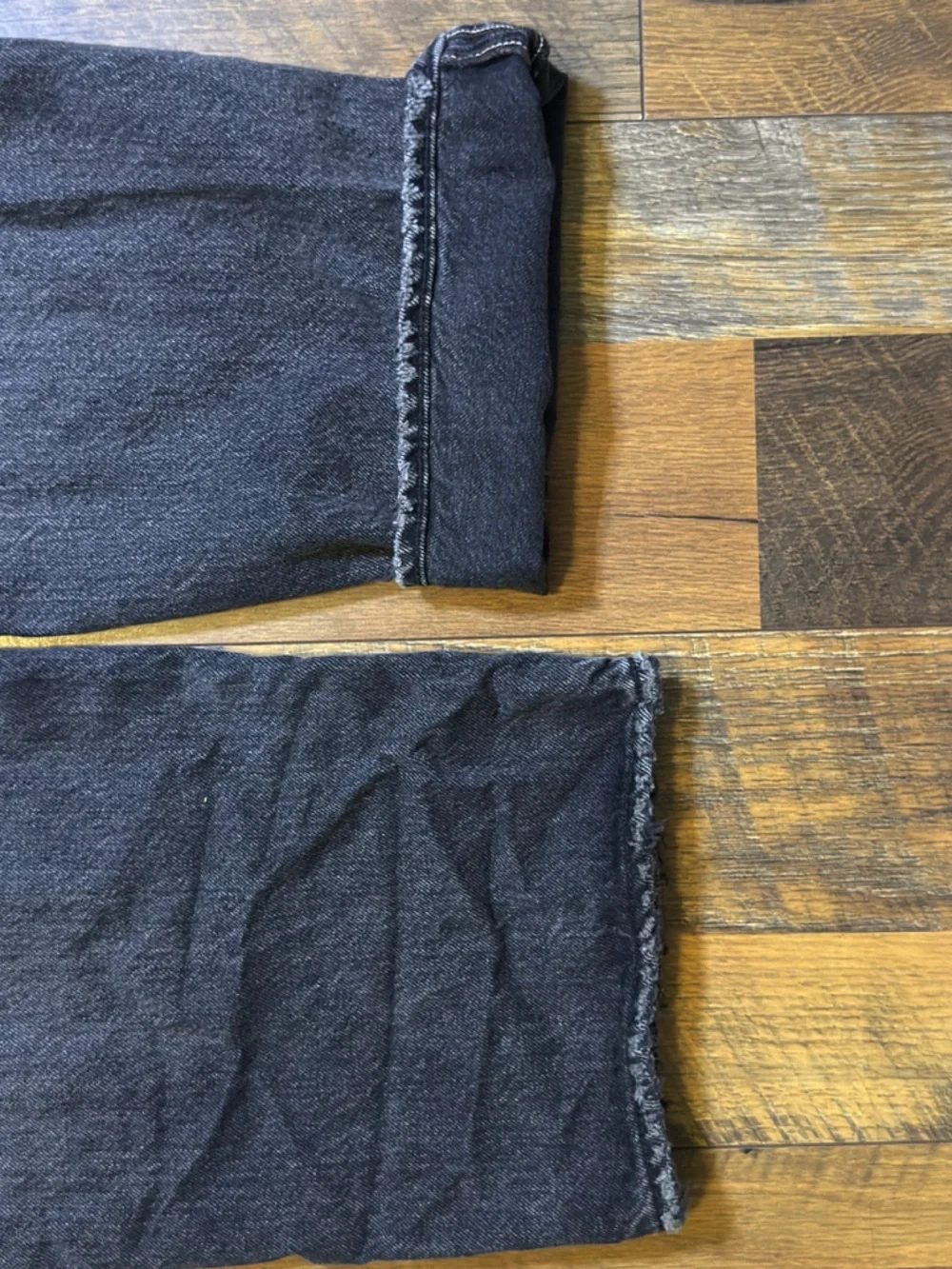 Moussy Vintage Iona Low Rise Straight Jeans Black Size 27